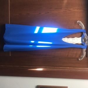 Blue dress 👗A line